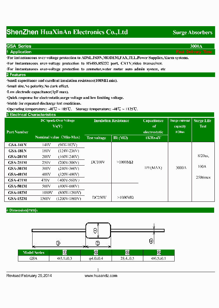 GSA-301M_8347387.PDF Datasheet
