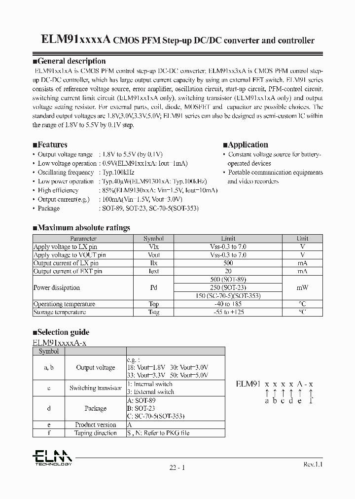 ELM91_8347680.PDF Datasheet