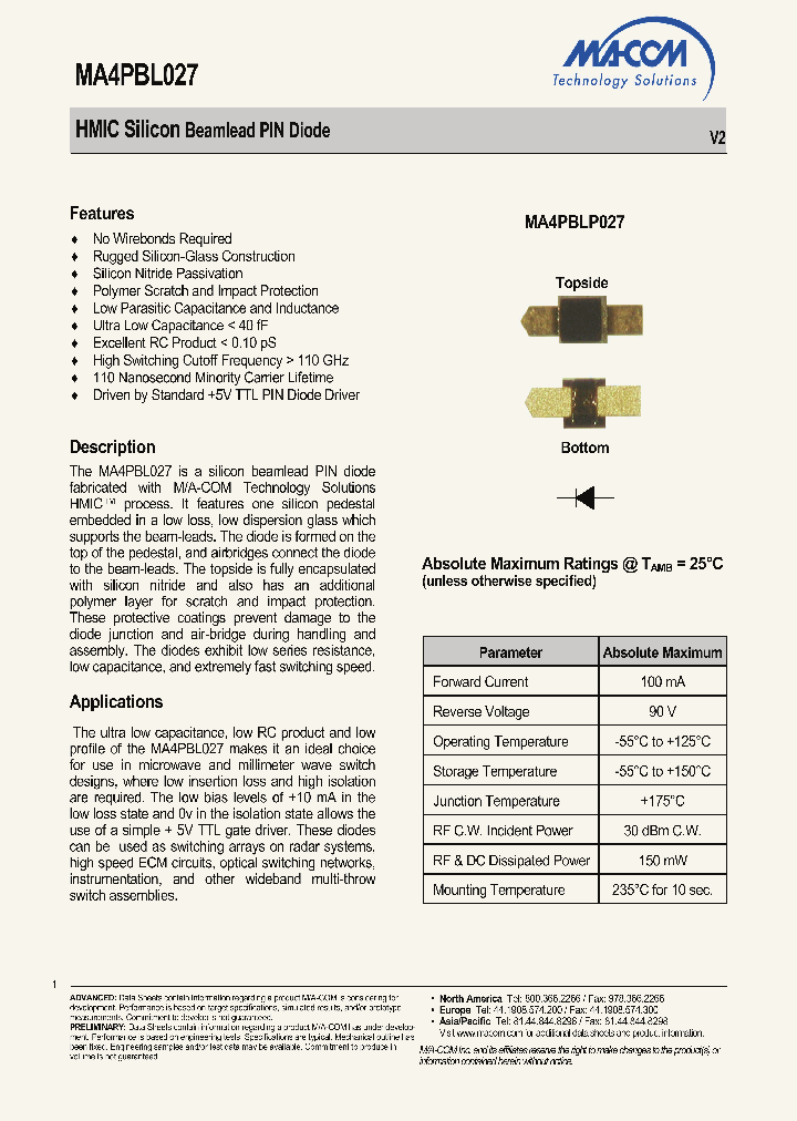 MA4PBL027_8347799.PDF Datasheet