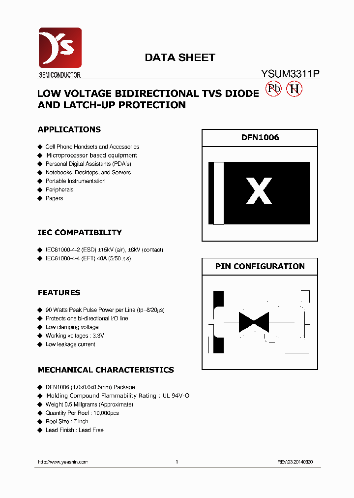 YSUM3311P_8347819.PDF Datasheet