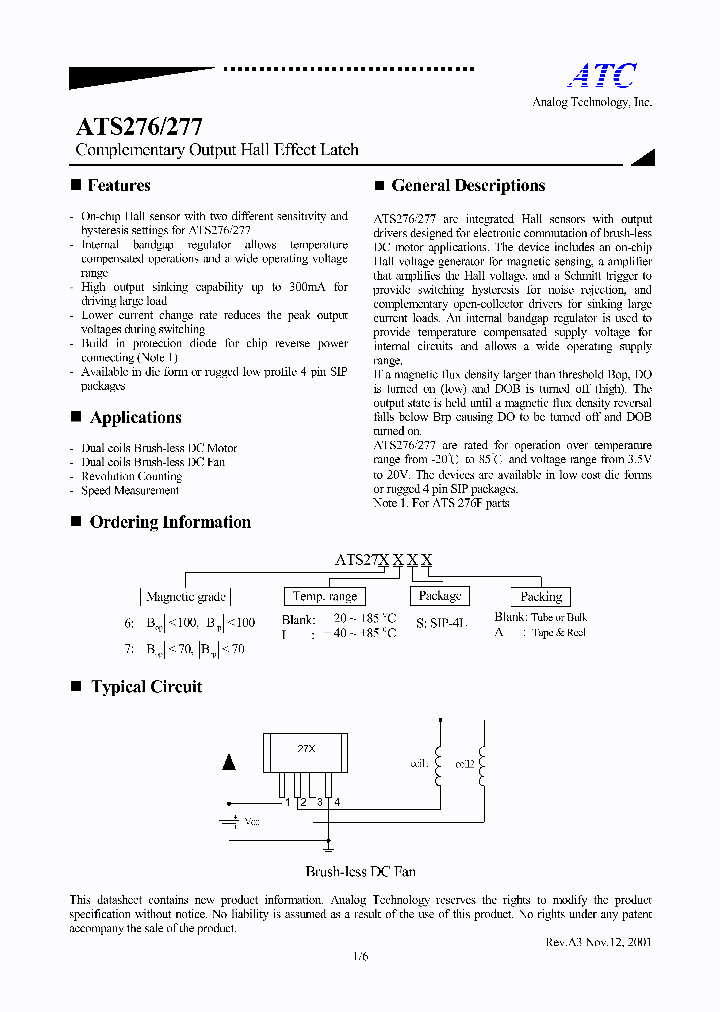ATS277SA_8348303.PDF Datasheet