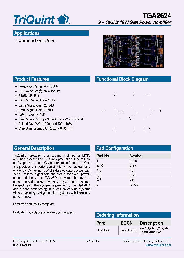 TGA2624_8348988.PDF Datasheet