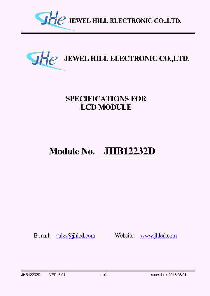 JHB12232DSGRERWUA_8349498.PDF Datasheet