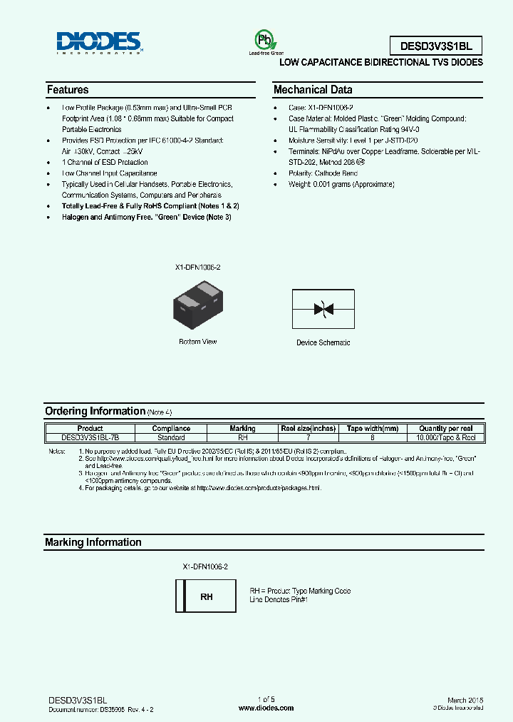 DESD3V3S1BL_8349594.PDF Datasheet