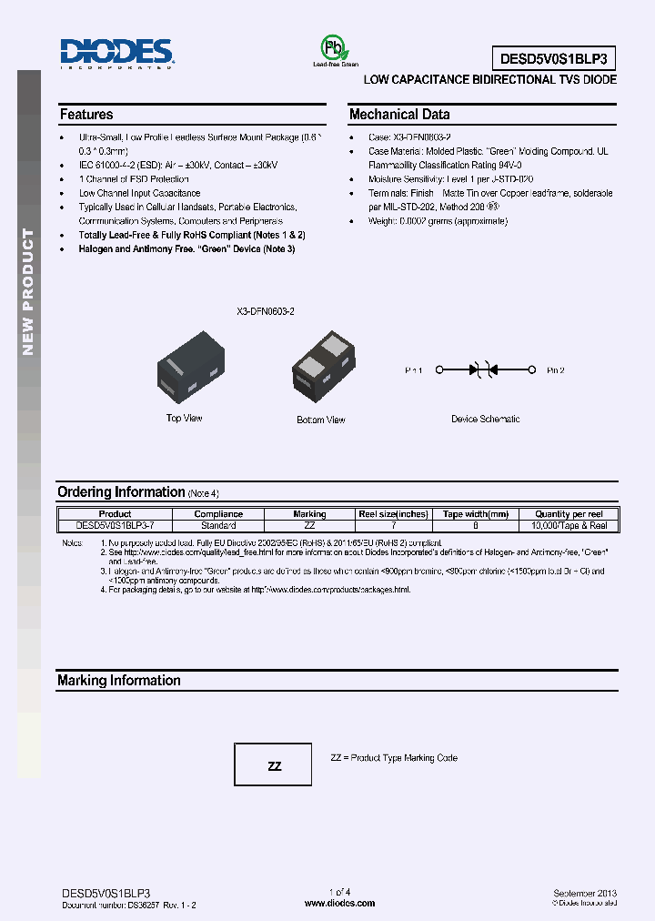 DESD5V0S1BLP3-7_8349603.PDF Datasheet