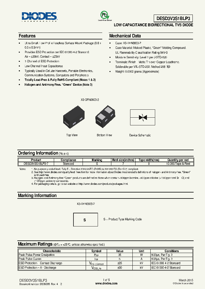 DESD3V3S1BLP3_8349596.PDF Datasheet