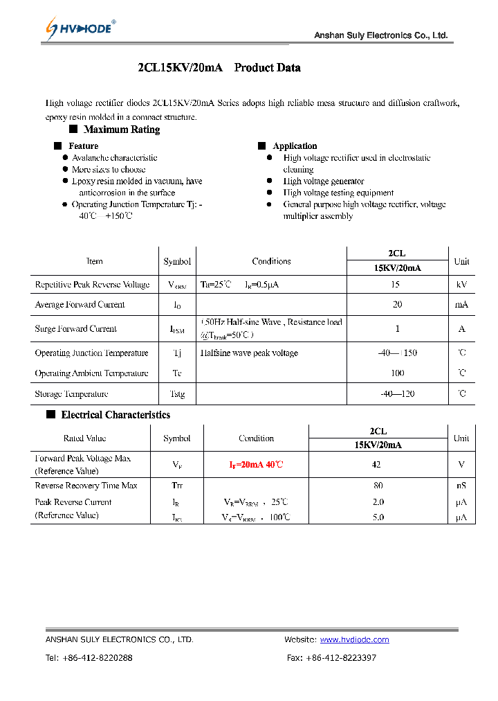 2CL15KV-20MA_8349842.PDF Datasheet