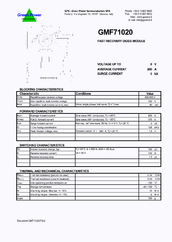 GMF71020_8350103.PDF Datasheet
