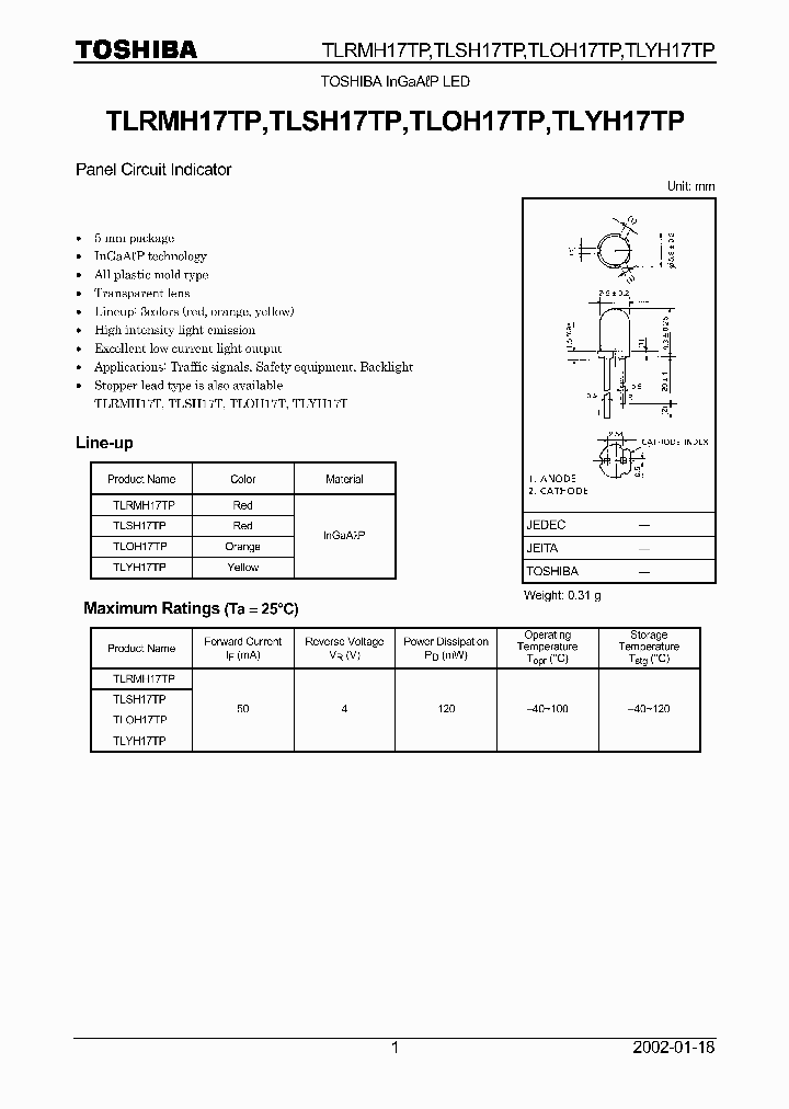 TLYH17TP_8351205.PDF Datasheet