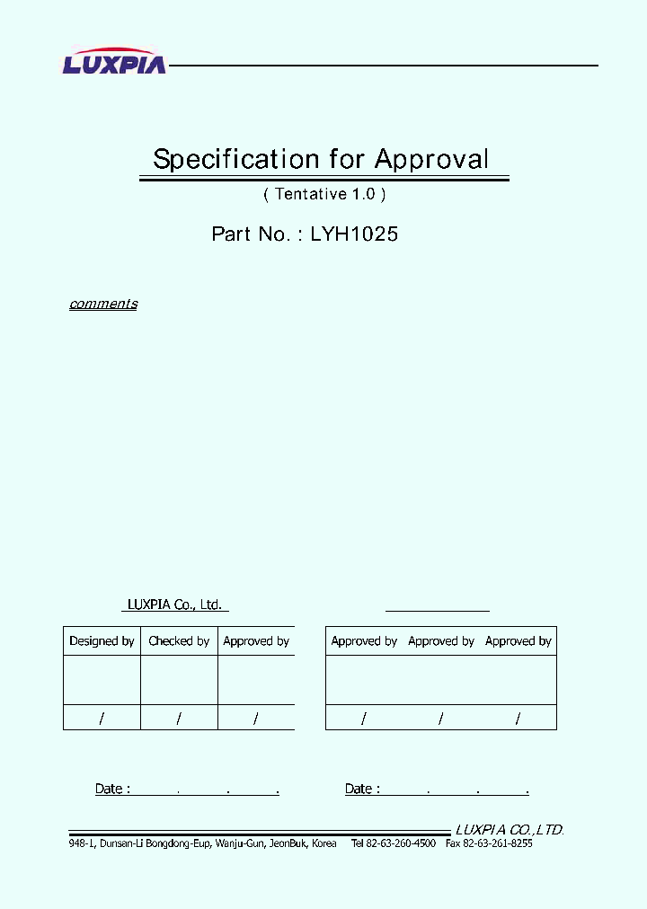 LYH1025_8351184.PDF Datasheet