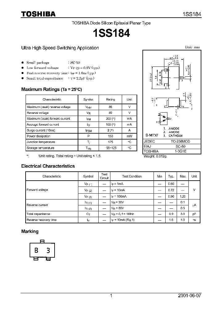1SS184_8351772.PDF Datasheet
