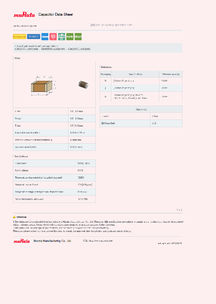 GRM1553U1A392JA01_8352100.PDF Datasheet