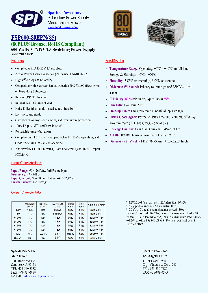 FSP600-80EPN85_8352482.PDF Datasheet