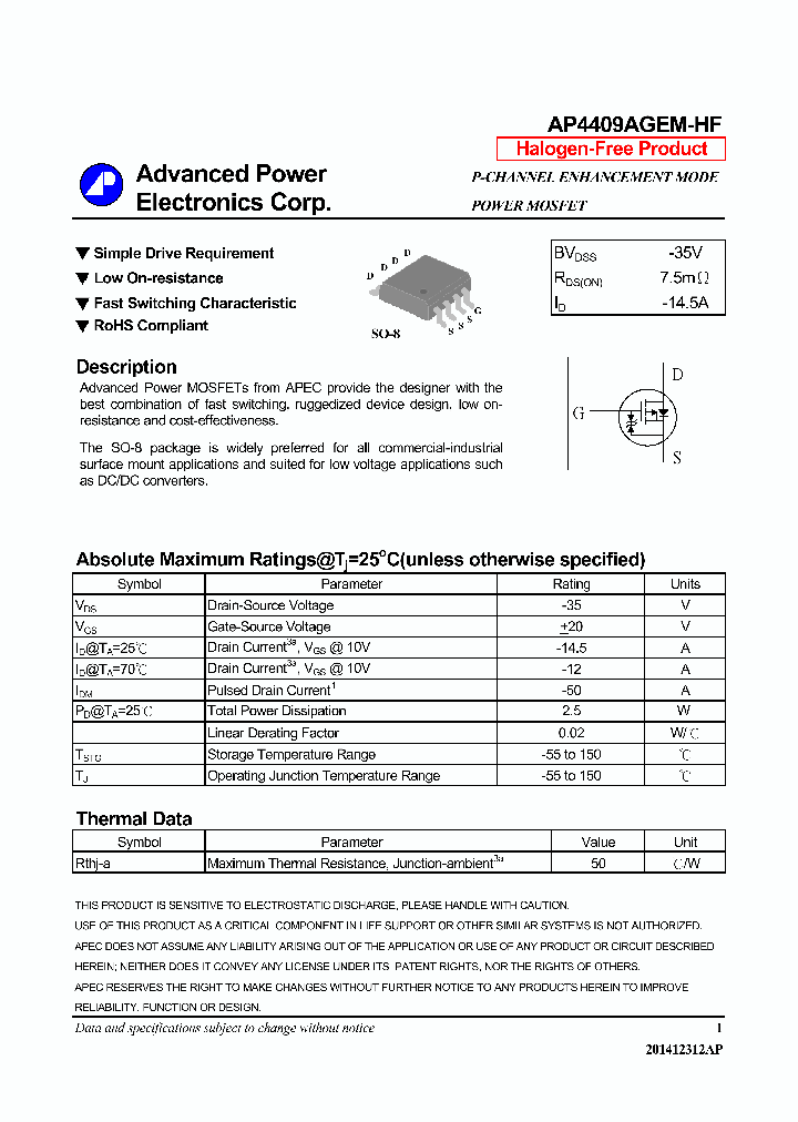 AP4409AGEM-HF-16_8352902.PDF Datasheet