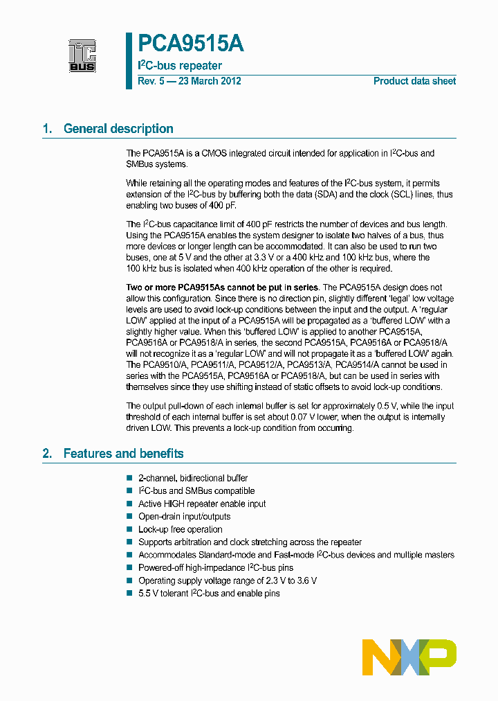 PCA9515ATP_8353395.PDF Datasheet