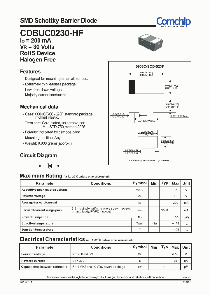 CDBUC0230-HF_8353524.PDF Datasheet