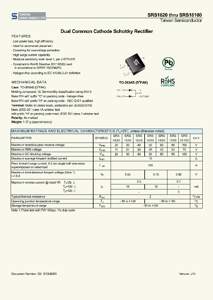 SRS1620_8353513.PDF Datasheet
