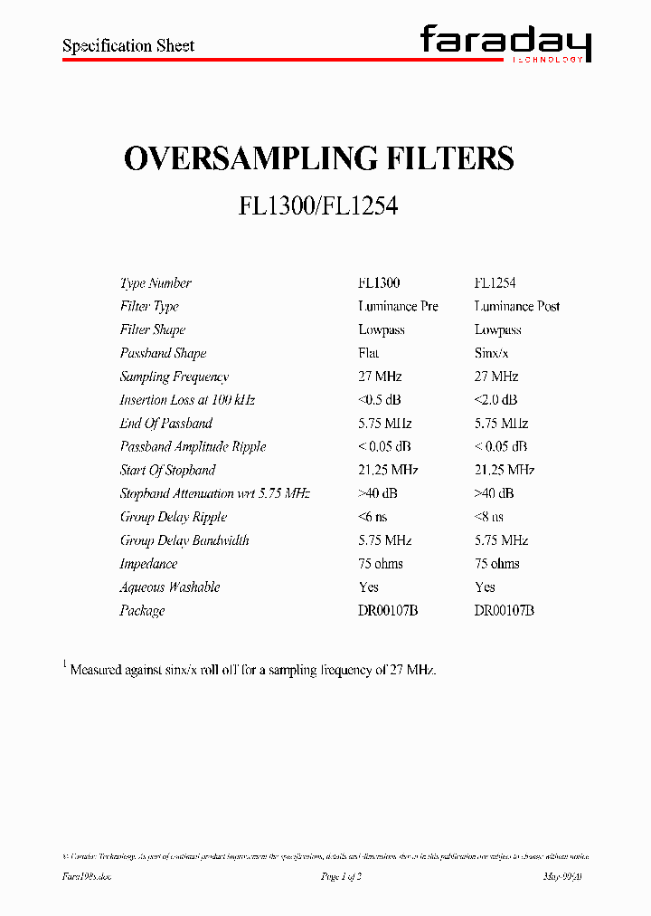 FL1254_8353586.PDF Datasheet