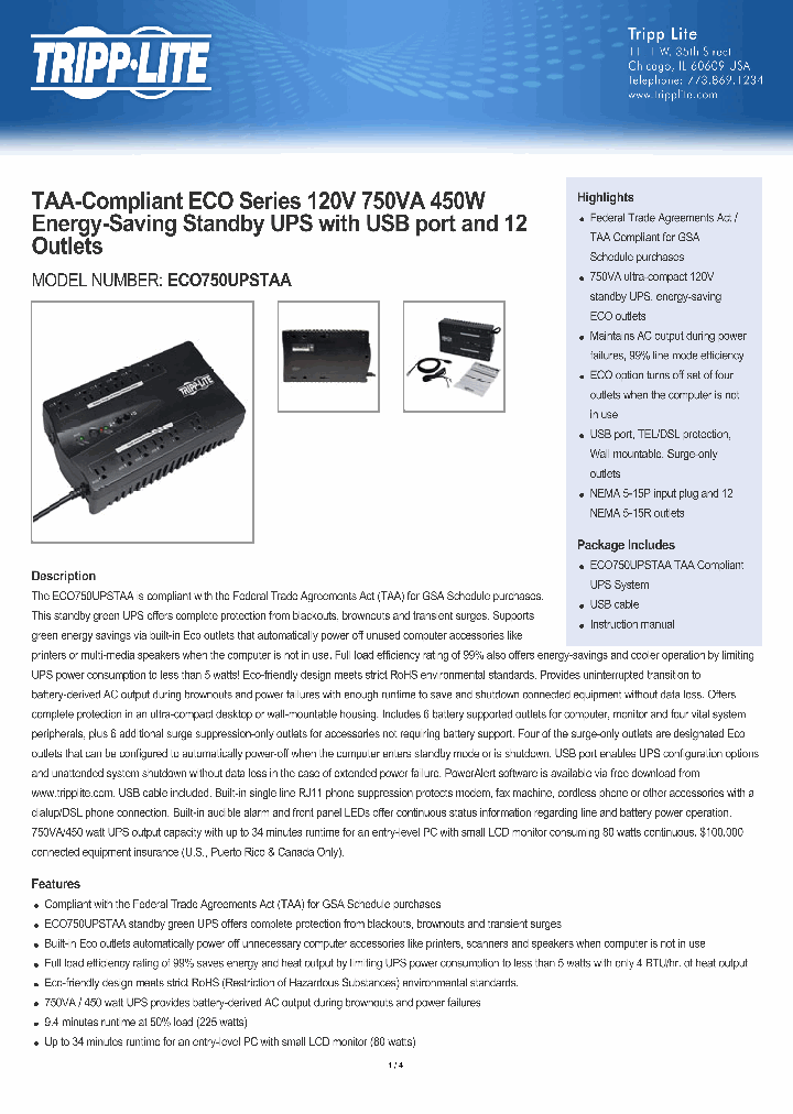 ECO750UPSTAA-15_8353664.PDF Datasheet