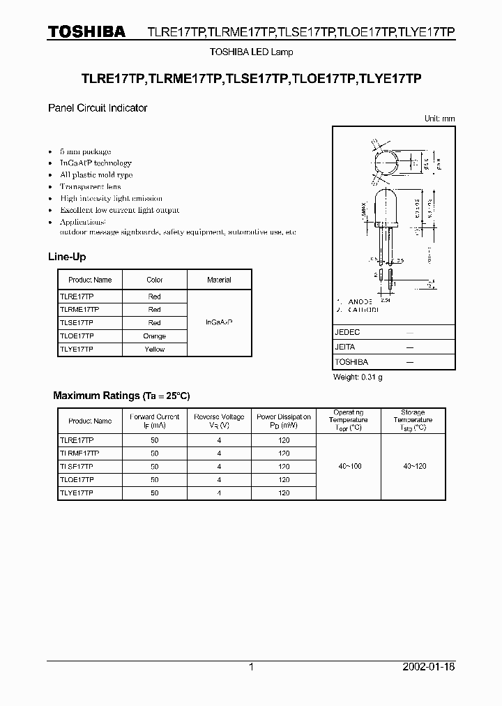 TLOE17TP_8354136.PDF Datasheet