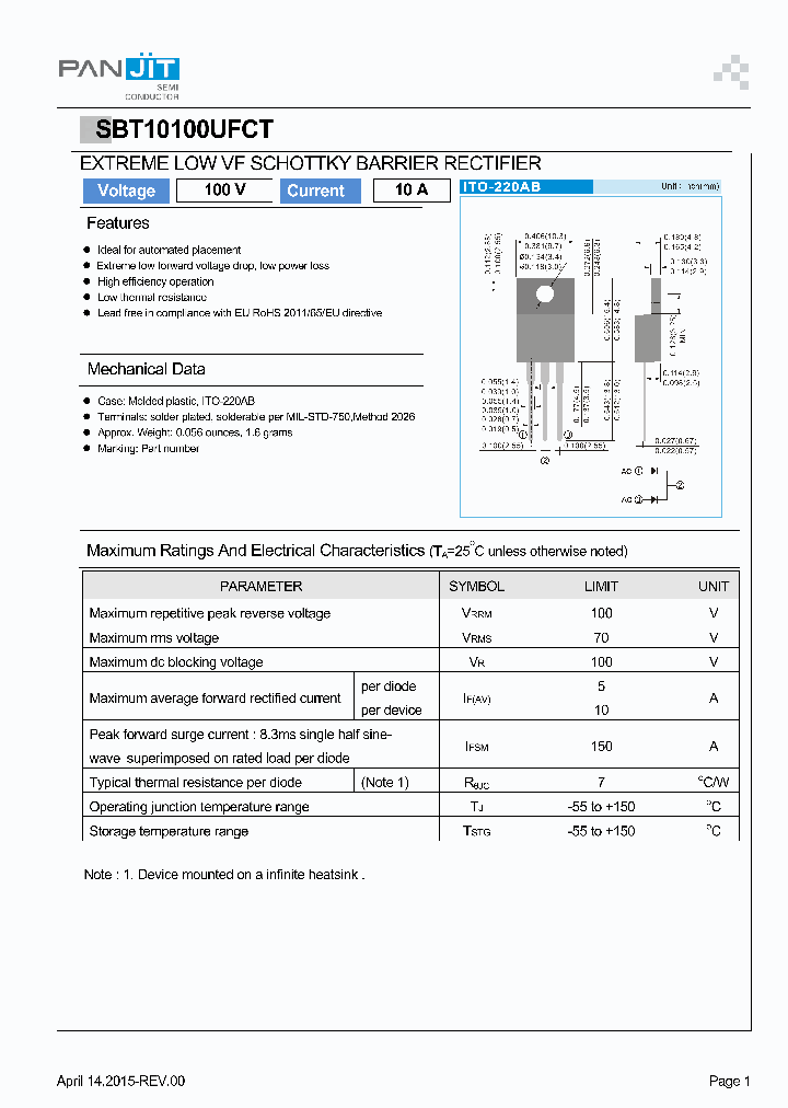 SBT10100UFCT_8354243.PDF Datasheet