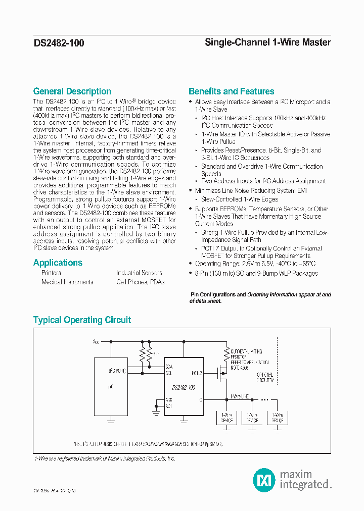 DS2482-100-15_8354433.PDF Datasheet