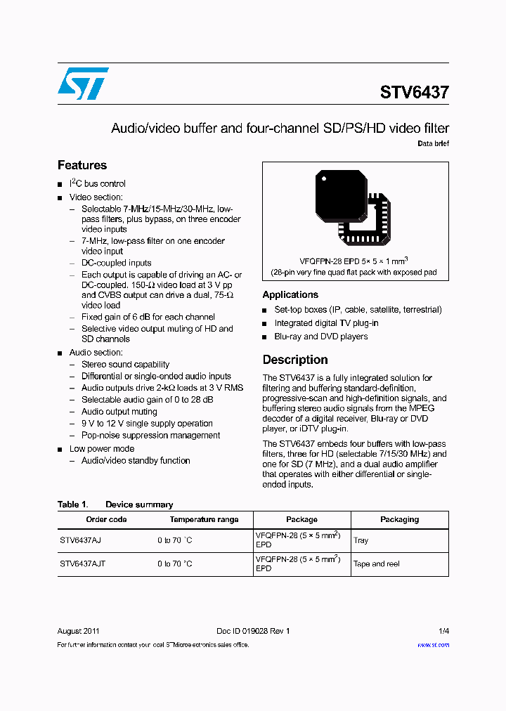 STV6437_8354453.PDF Datasheet
