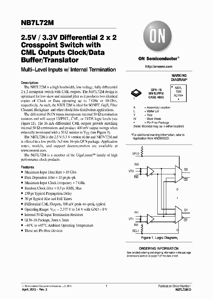 NB7L72MMNTXG_8354570.PDF Datasheet