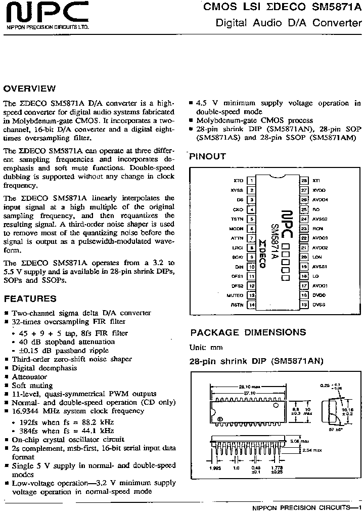 SM5871A_8355714.PDF Datasheet