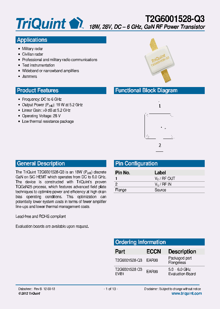 T2G6001528-Q3_8359083.PDF Datasheet