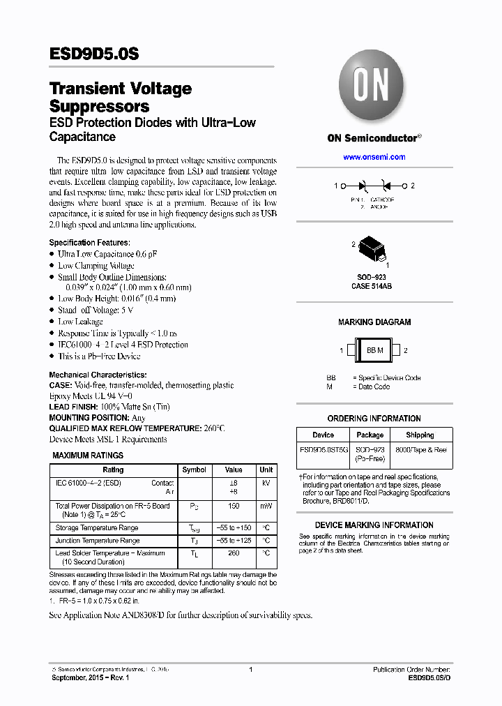 ESD9D50ST5G_8359244.PDF Datasheet