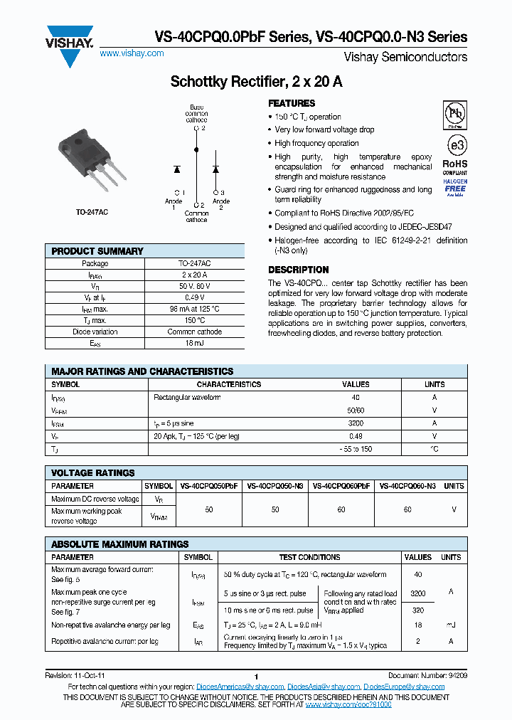 VS-40CPQ060-N3_8359286.PDF Datasheet