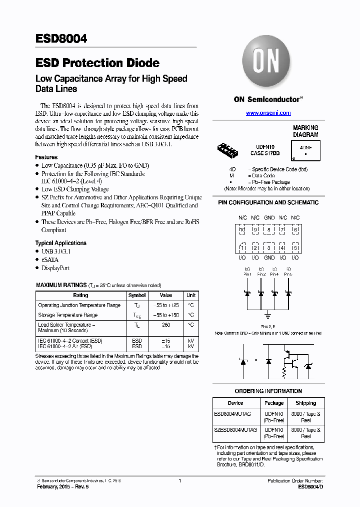 SZESD8004MUTAG_8359460.PDF Datasheet
