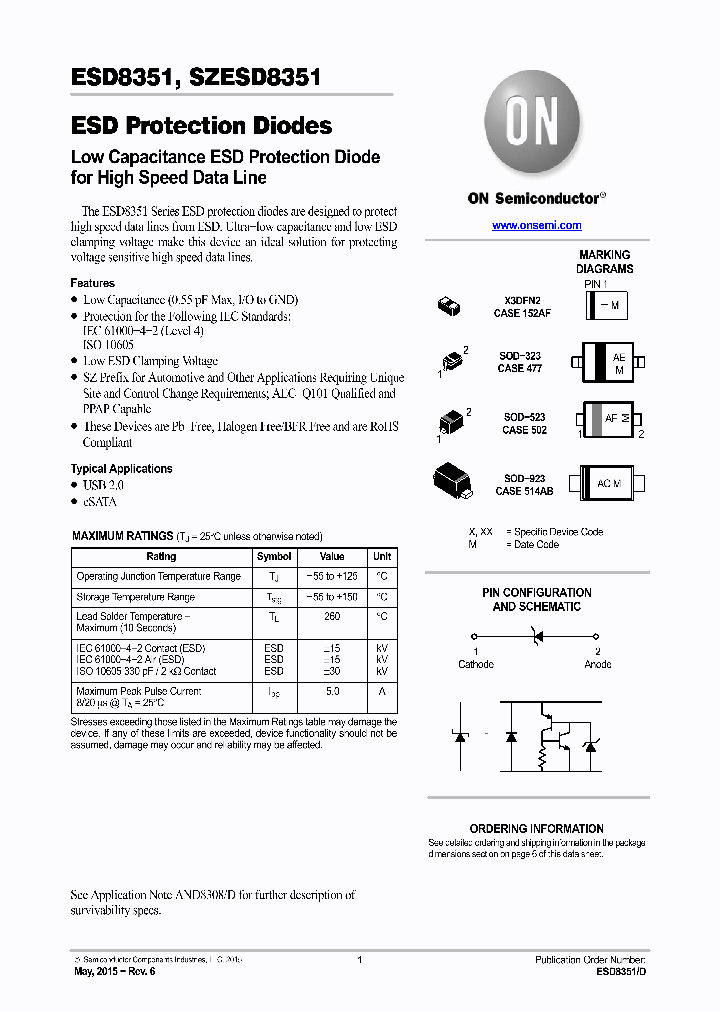 SZESD8351HT1G_8359462.PDF Datasheet