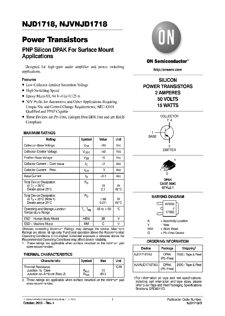 NJD1718_8359951.PDF Datasheet