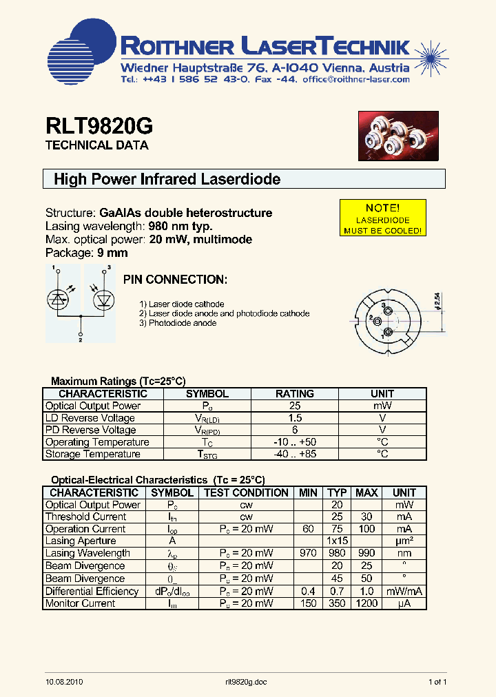 RLT9820G_8360011.PDF Datasheet