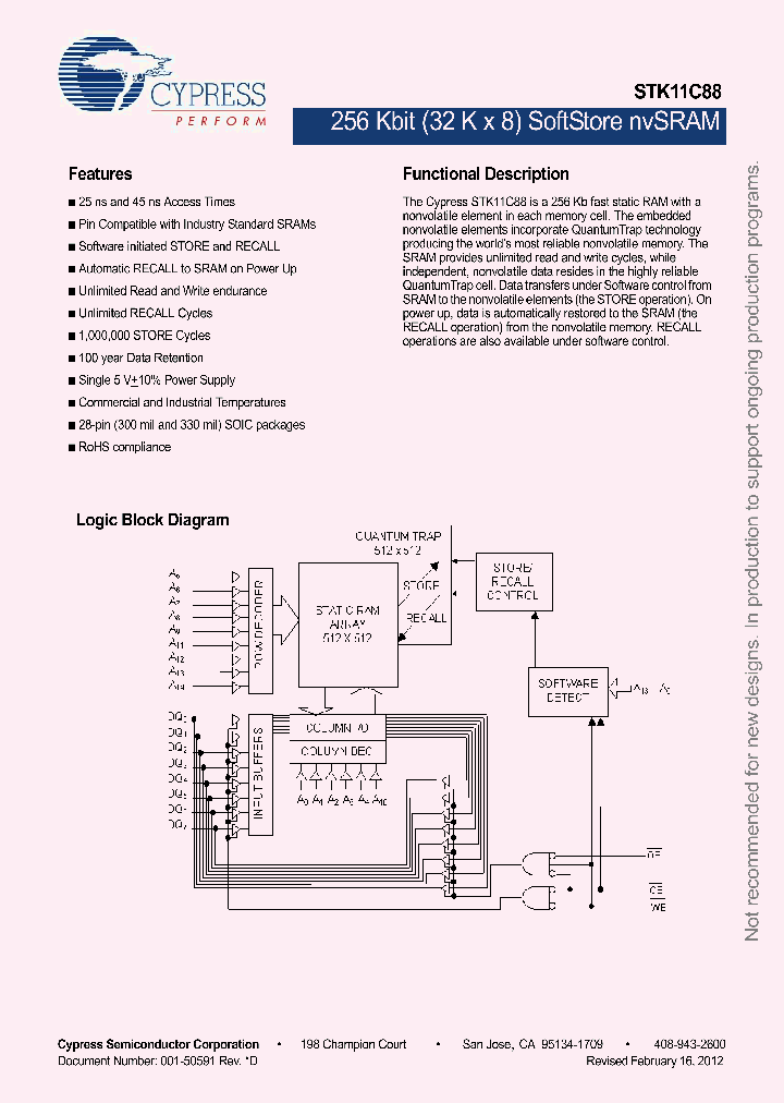 STK11C88-NF45I_8360893.PDF Datasheet