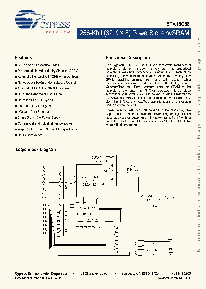 STK15C88-NF45_8360895.PDF Datasheet