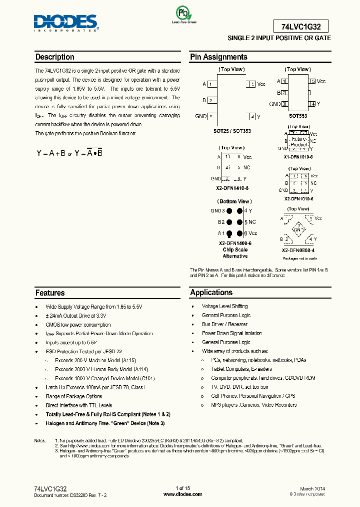 74LVC1G32FS3-7_8361308.PDF Datasheet