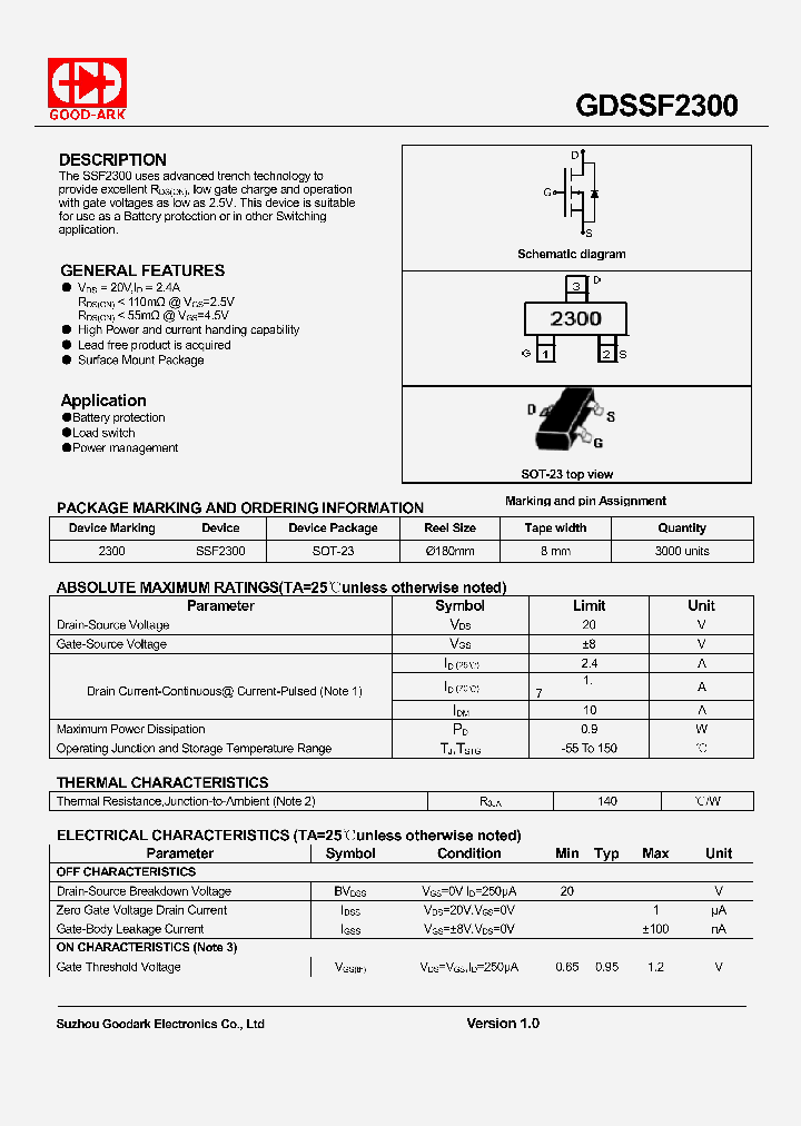 GDSSF2300-15_8361338.PDF Datasheet