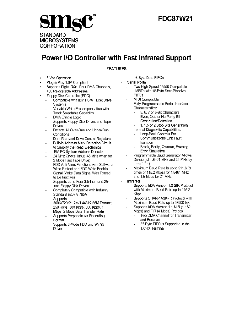 FDC87W21_8361466.PDF Datasheet