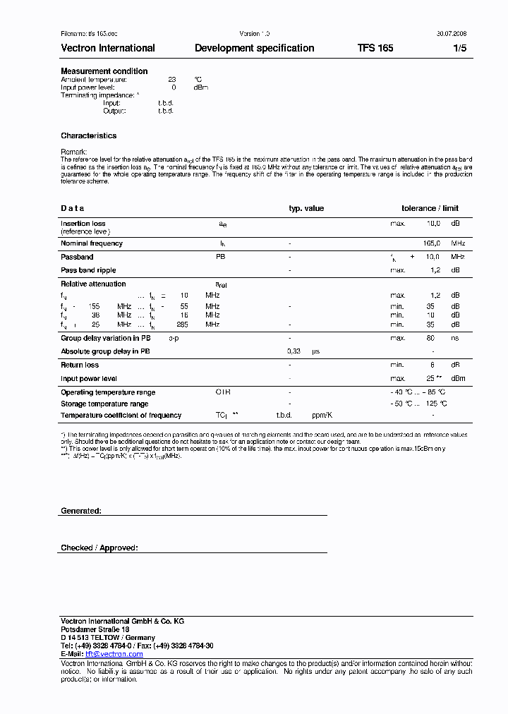 TFS165_8361733.PDF Datasheet