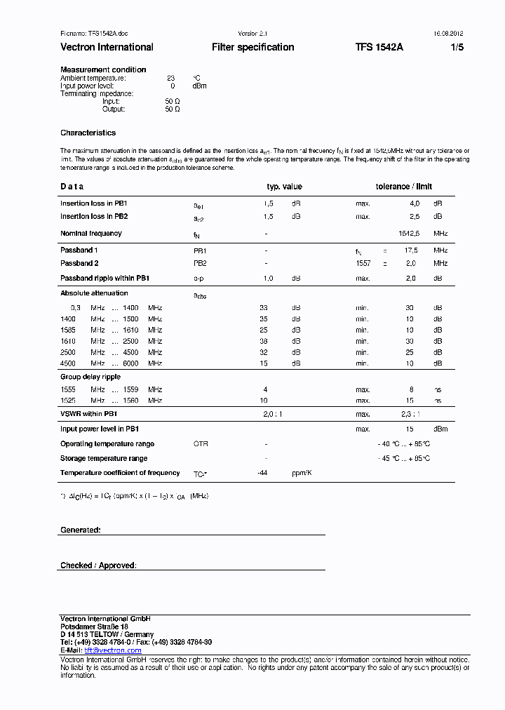 TFS1542A_8361772.PDF Datasheet
