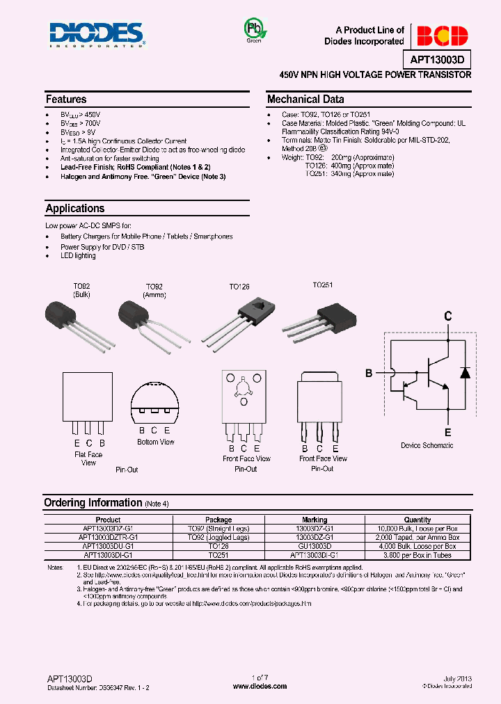 APT13003DU_8361805.PDF Datasheet