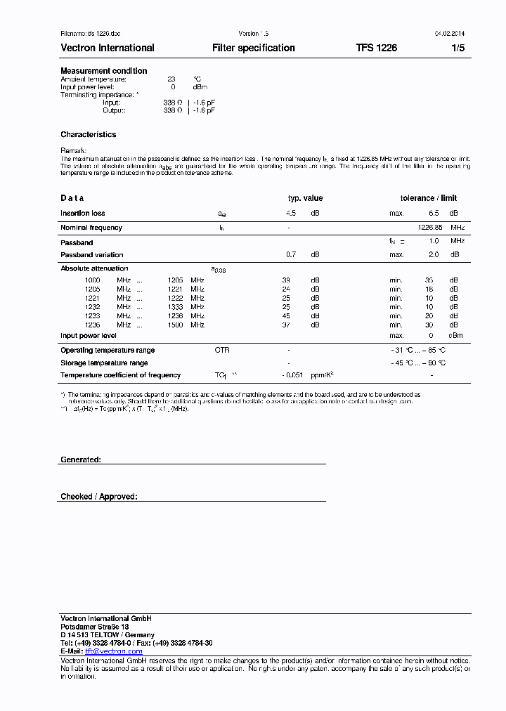 TFS1226_8361712.PDF Datasheet