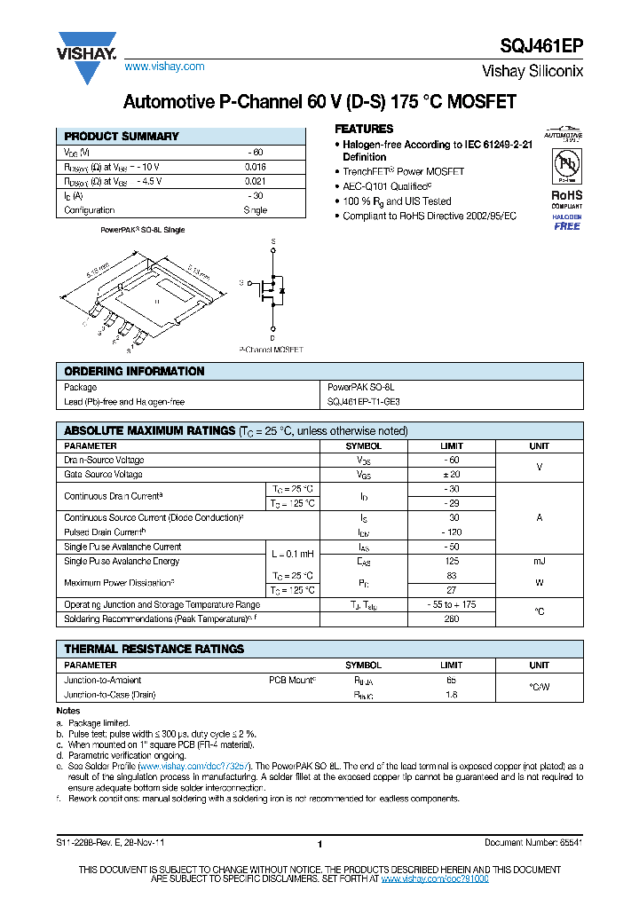 SQJ461EP-15_8361948.PDF Datasheet