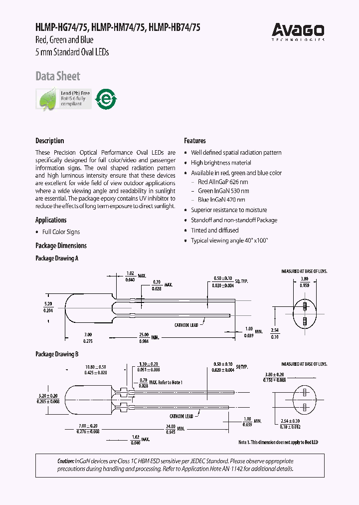 HLMP-HG75-XY0DD_8362175.PDF Datasheet
