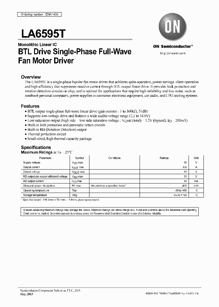 LA6595T_8362405.PDF Datasheet