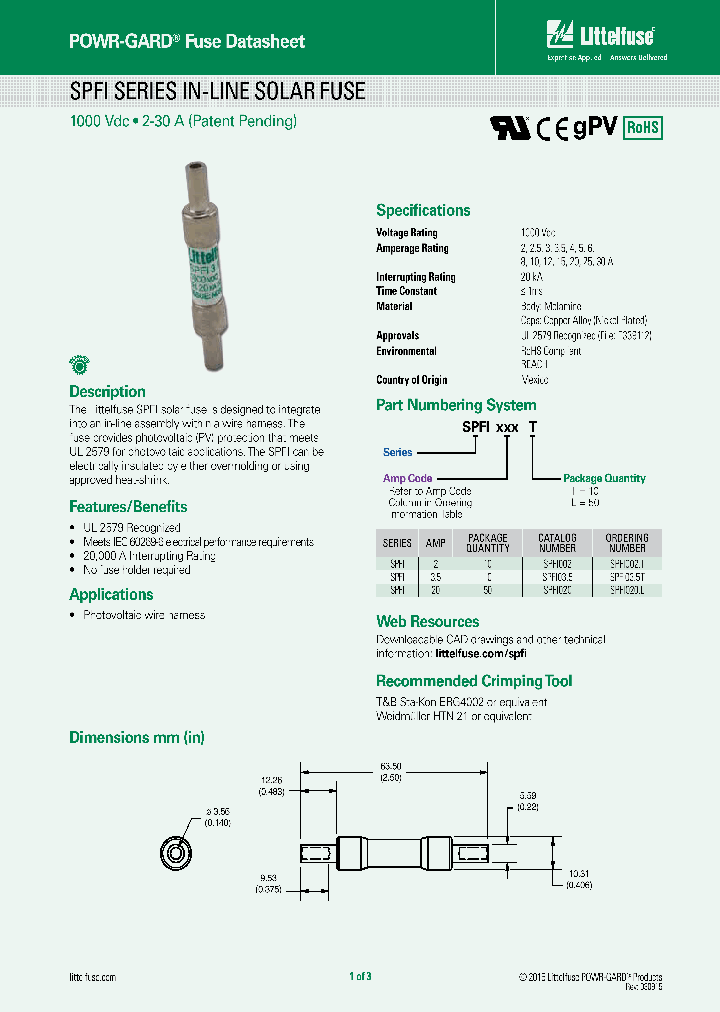 SPFI025L_8363284.PDF Datasheet