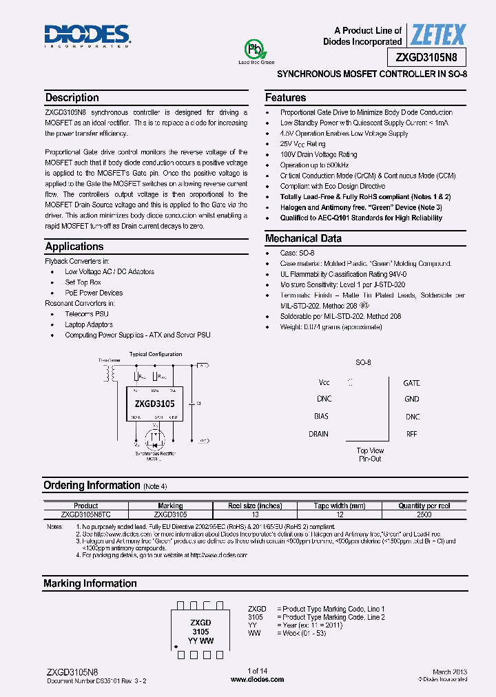 ZXGD3105N8-15_8364391.PDF Datasheet